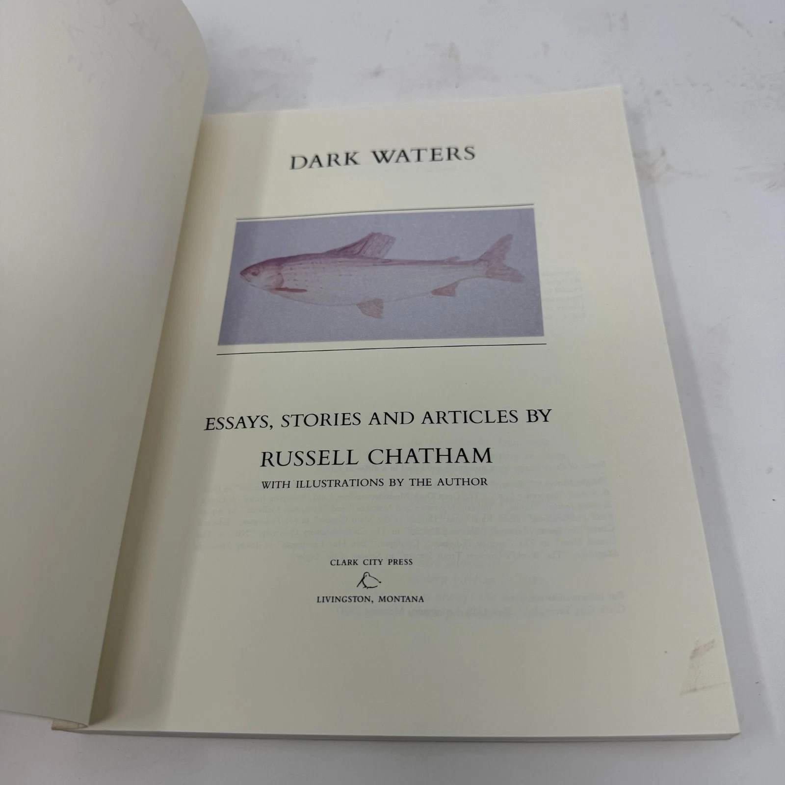 Cover of John Gierach's Sex, Death, and Fly-Fishing, Simon and Schuster hardcover