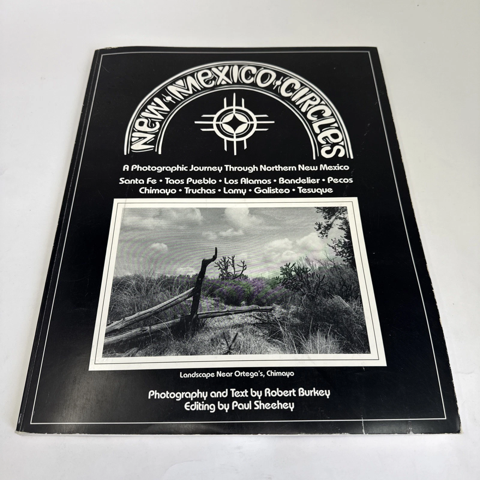 New Mexico Circles by Robert Burkey, photographic journey through northern New Mexico, 1990