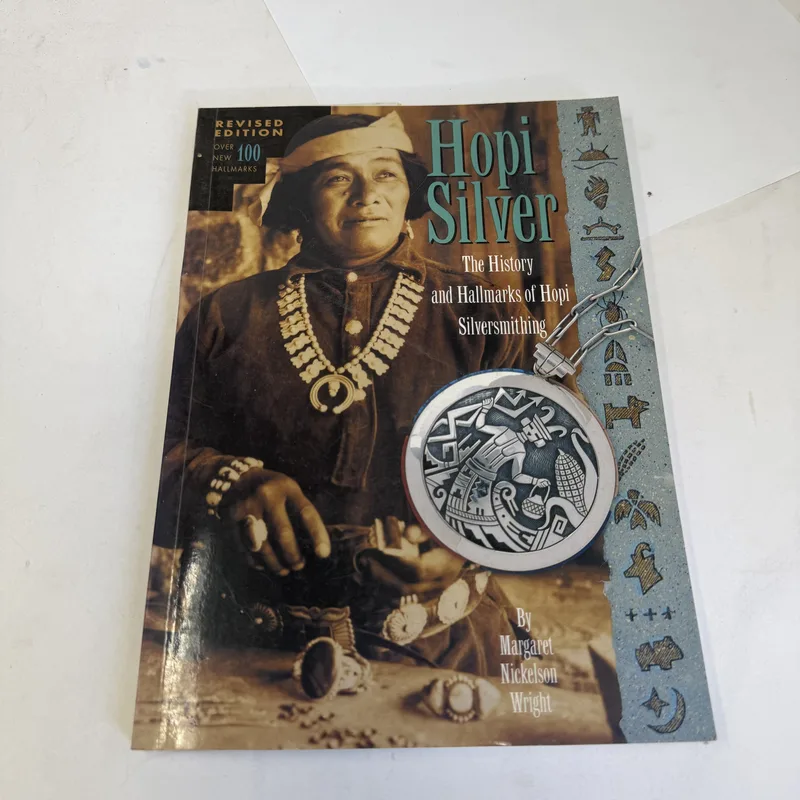 Cover of Hopi Silver: The History and Hallmarks of Hopi Silversmithing by Margaret Nickelson Wright