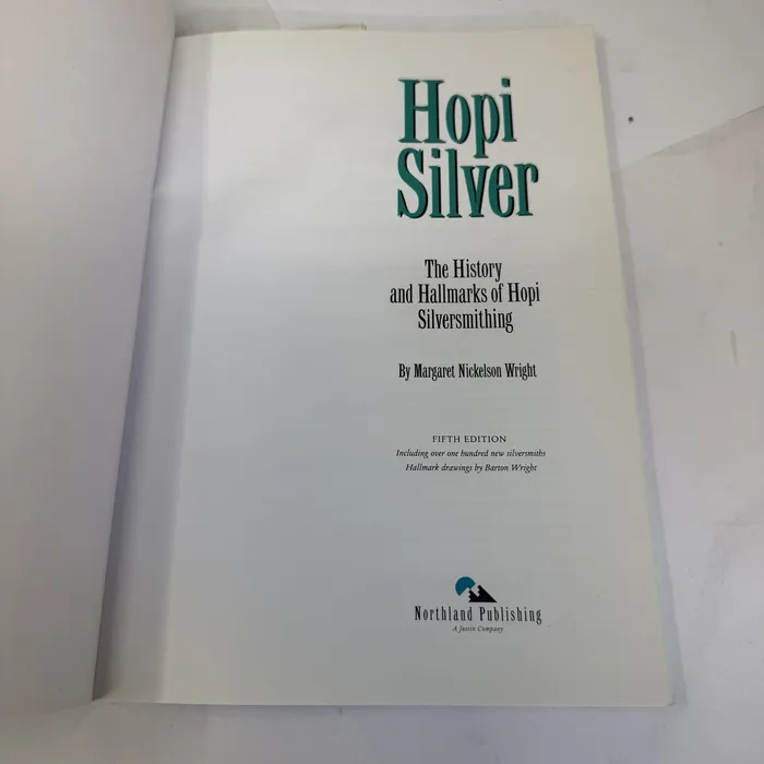 Hopi Silver by Margaret Nickelson Wright — title page