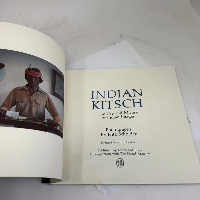 Indian Kitsch by Fritz Scholder — title page