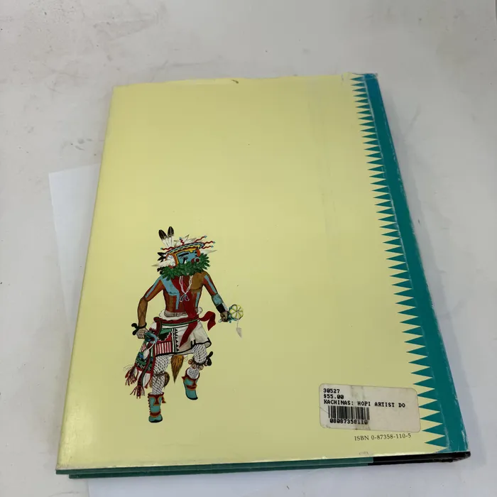 Kachinas by Barton Wright; paintings by Cliff Bahnimptewa — back cover