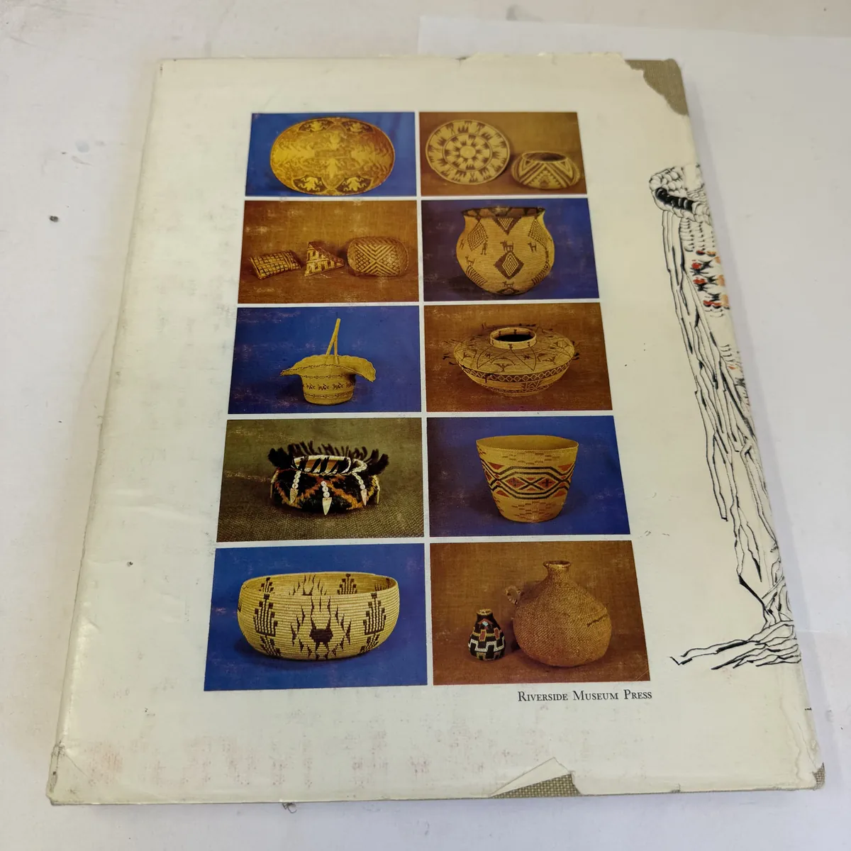 Indian Baskets of North America by Frank W. Lamb — back cover