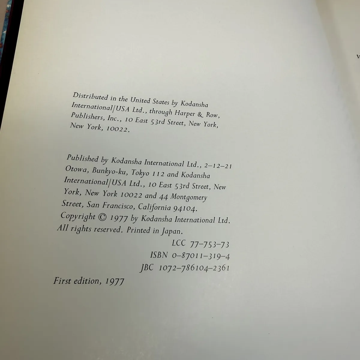 The Living Tradition of Maria Martinez by Susan Peterson — copyright page