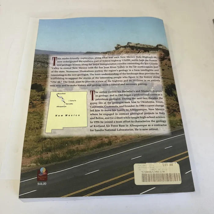 Old Forty-Four by Dirk Van Hart — back cover