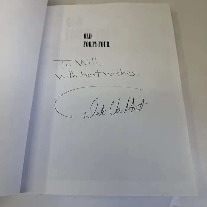 Old Forty-Four by Dirk Van Hart — signature