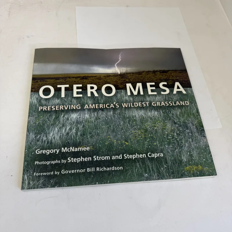 Cover of Otero Mesa: Preserving America's Wildest Grassland by Gregory McNamee