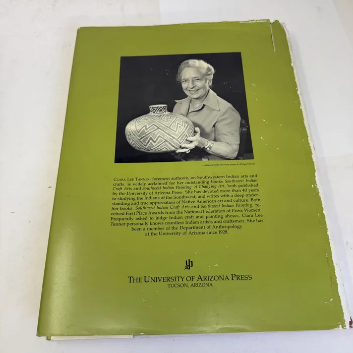 Prehistoric Southwestern Craft Arts by Clara Lee Tanner — back cover