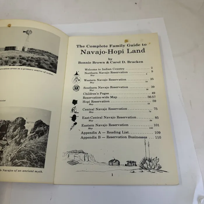 The Complete Family Guide to Navajo-Hopi Land by Bonnie Brown and Carol D. Bracken — interior