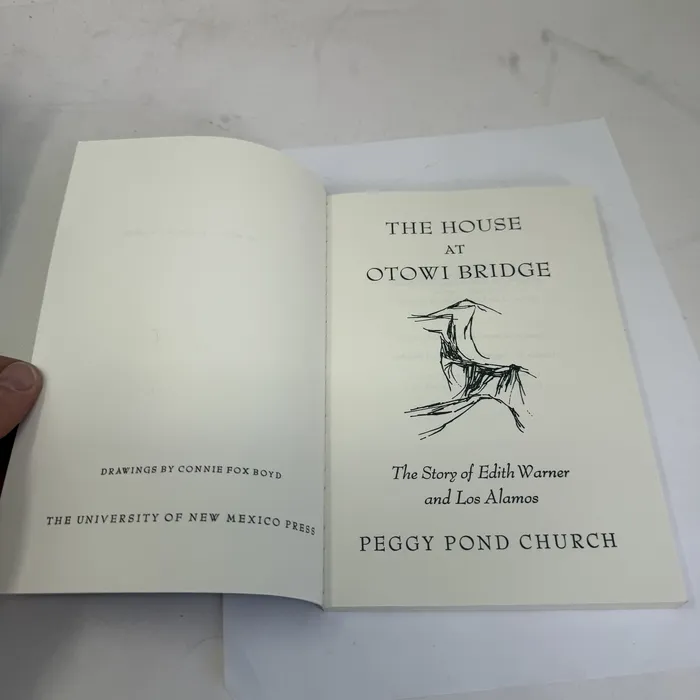 The House at Otowi Bridge by Peggy Pond Church — title page