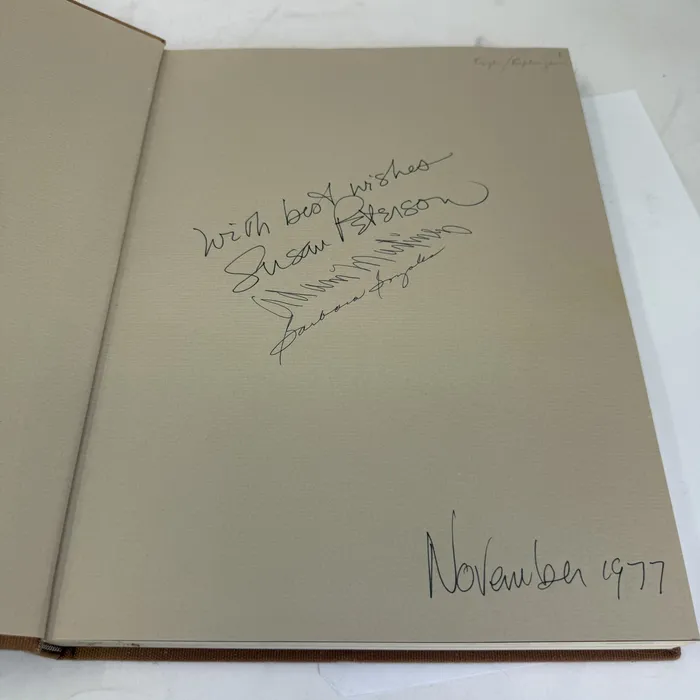 The Living Tradition of Maria Martinez by Susan Peterson — signature