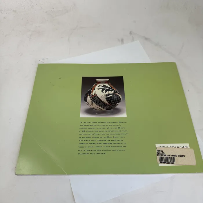 The Potters of Mata Ortiz by University of New Mexico Art Museum — back cover