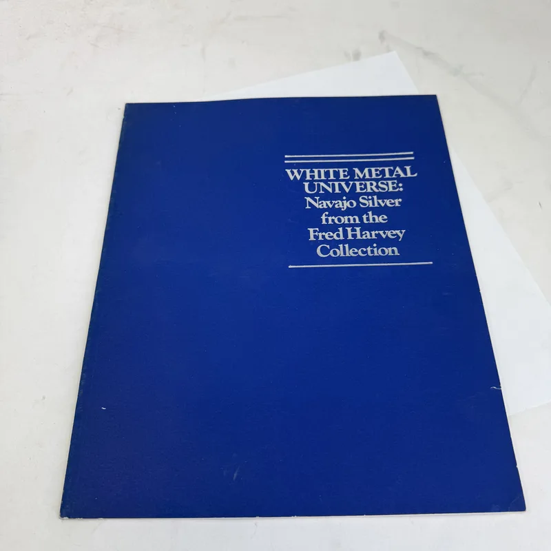 Cover of White Metal Universe: Navajo Silver from the Fred Harvey Collection